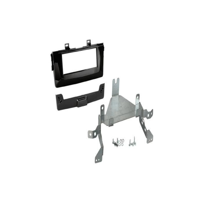 Facade autoradio 1DIN compatible avec Kia Picanto 17-21 - brillant