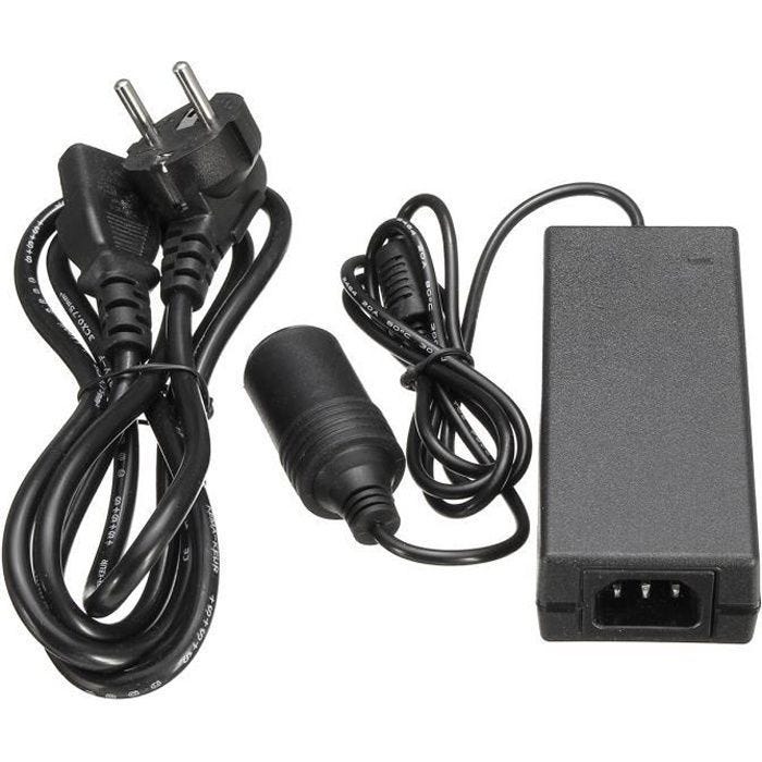 10A Prise Allume Cigare 240V à DC 12V Chargeur Adaptateur Secteur Pr Voiture Auto PRISE EU