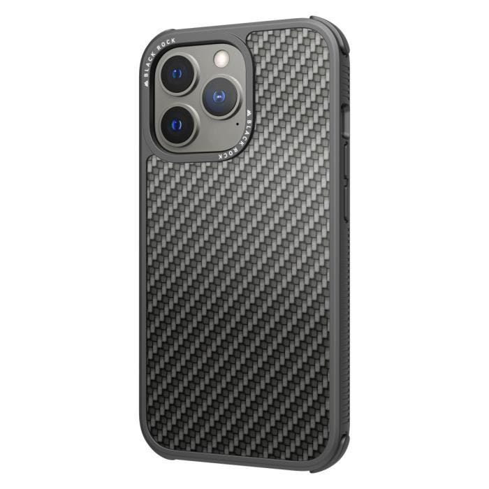 Coque de protect. "Carbon Protection" pr Apple iPhone 13 Pro, noire