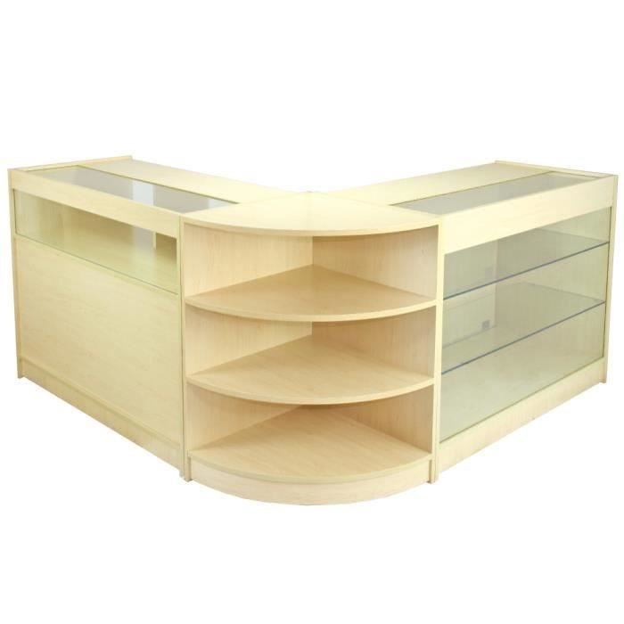 Comptoirs de Magasin Aquarius K1200, B1200 et LM60 d'Érable