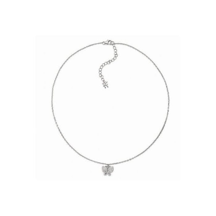 Collier - Folli Follie - 3N17S058C - Argent 925 - Oxyde de zirconium - 38 cm