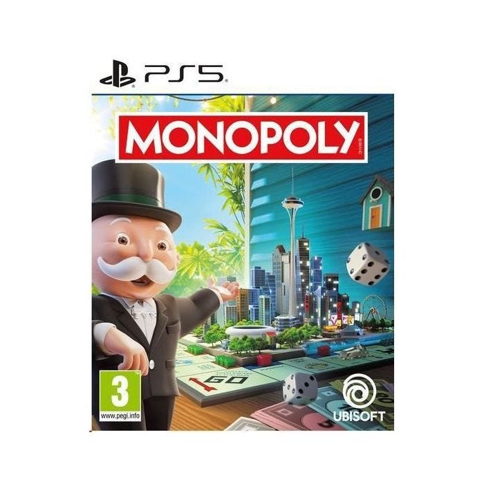 Jeu de société - Monopoly - 2024 - PS5 - Mode en ligne - 3D immersive