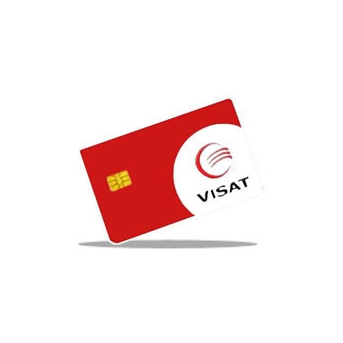 Carte abonnement - Visat - Televisa - 12 mois - 6 chaînes mexicaines - Satellite