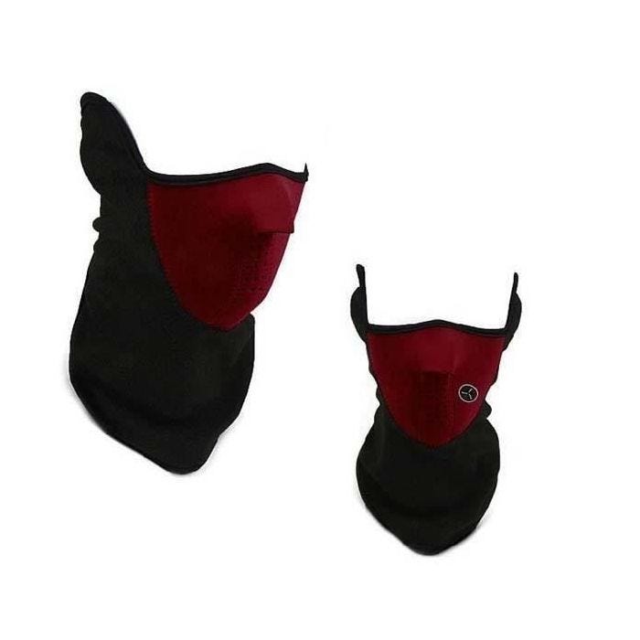 Masque d'équitation - Non spécifié - C493D_cot6 - Rouge - Anti-froid - Multi-sport