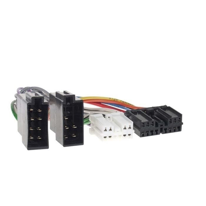 Adaptateur autoradio - Volvo - Noir - Non universel - Voiture