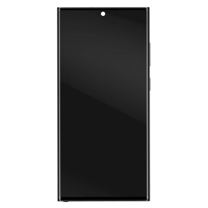 Bloc Complet pour Samsung Galaxy S23 Ultra Écran OLED et Vitre Tactile Noir