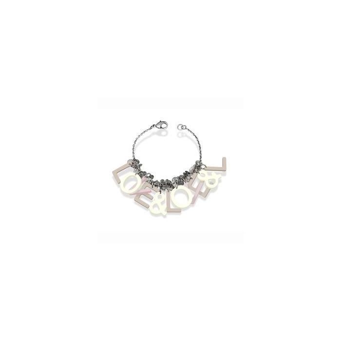 Bracelet Femme - V&L - ALHAJAS AMOR - Acier inoxydable - Argenté - VJ0311BR