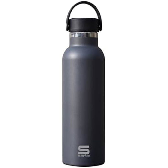 Bouteille isotherme - SAFTA - 600 ml - Acier inoxydable - Double isolation - 12h chaud, 24h froid
