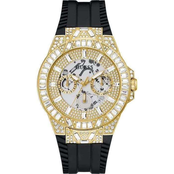 Montre - Guess - Dynasty GW0498G2 - Quartz - Acier inoxydable - 45 mm - Noir