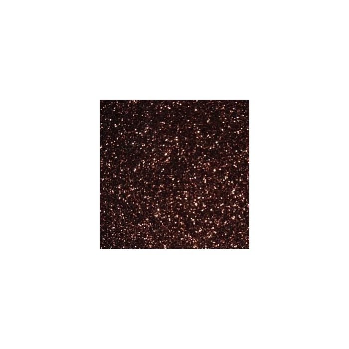 Tissu thermocollant Marron à Paillettes - 15x20…
