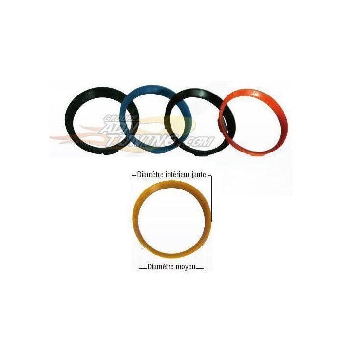 Bagues de centrage en plastique - Mitsubishi - Diametre interieur 67.1 - Lot de 4