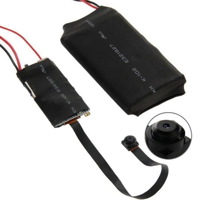 Module Caméra Miniature Wifi Prise de Vidéo à Distance Sans Fil Plastique +SD 32Go YONIS