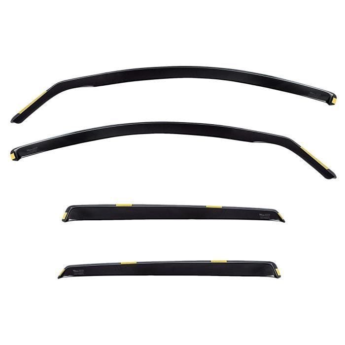 Déflecteurs de Vent - HEKO - 17256 - Fumée Transparent - Facile à Installer - Pour Hyundai I30
