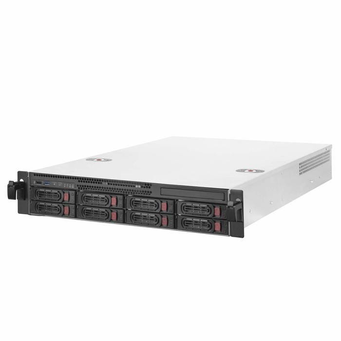 SILVERSTONE SST-RM22-308 - CHÂSSIS DE SERVEUR MONTÉ EN RACK 2U, PRENAN