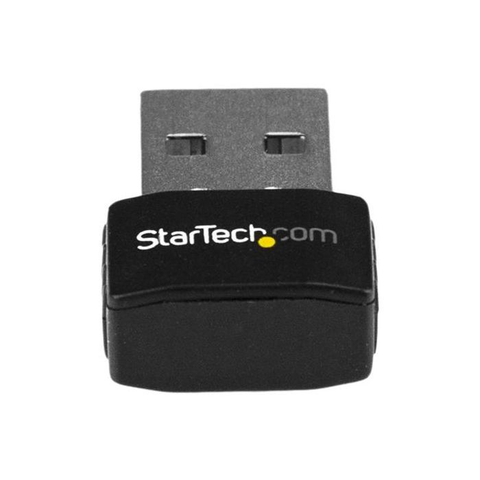 StarTech.com Adaptateur USB WiFi - AC600 - Adaptateur réseau sans fil nano bi-bande 802.11ac 1T1R - 2,4 GHz / 5 GHz (USB433ACD1X1)