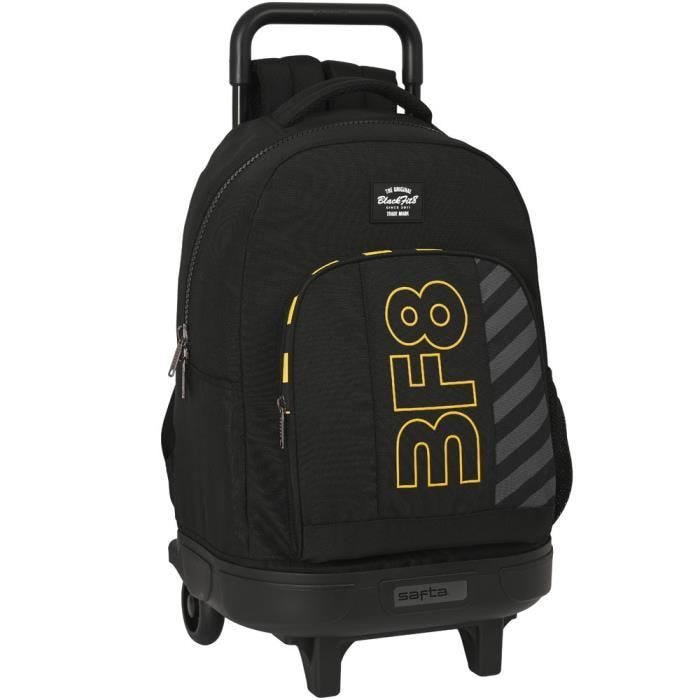 Sac à dos à roulettes - CMP - BlackFit8 Zone - 45 CM - Noir - Trolley inclus