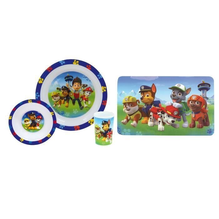 PAT'PATROUILLE - Ensemble repas + set de table