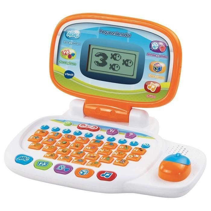 VTech - Pequeordenador, Ordinateur ducatif pour Enfant, Personnalisable