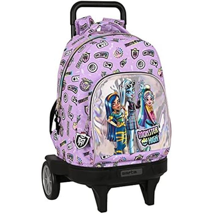 Mochila à roulettes - SAFTA - Monster High - Multicolore - Enfant - Fille