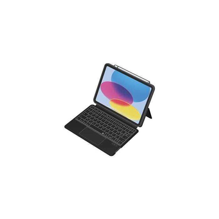 Etui clavier Azerty Espagnol MW Quick Note pour iPad 10.9 10ème génération 2022