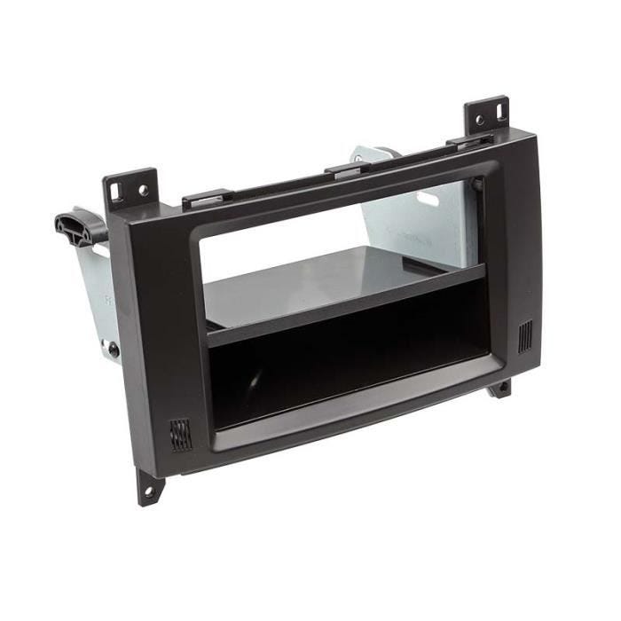 Adaptateur de façade 2-DIN pour Mercedes A/B-Class/Vito - Noir - ACV