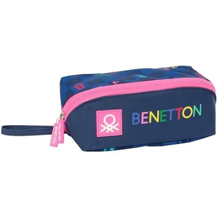 Trousse carrée - SAFTA - Benetton DAMERO - Confortable - Idéale pour enfants - Scolaire
