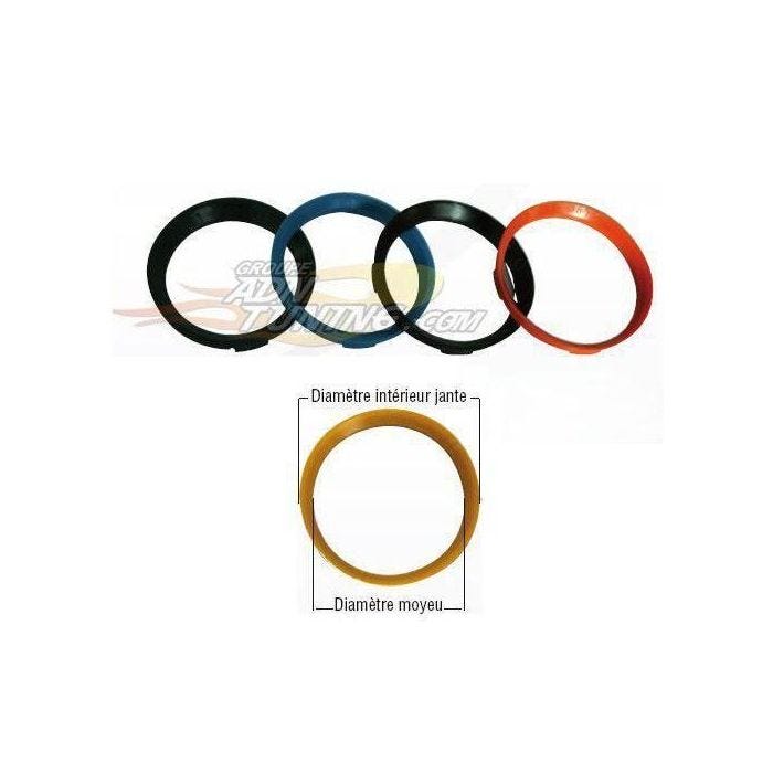 4 Bagues de centrage - Ext 64 - Int 57.1 - Audi…