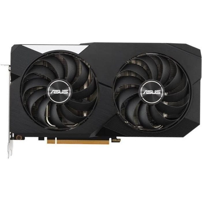 Carte Graphique - ASUS - DUAL-RX6600XT-O8G - (90YV0GN1-M0NA00)