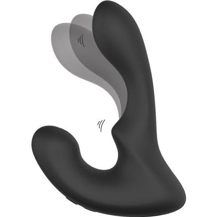 Stimulateur Prostatique - Rechargeable - Va et Vient - 9 Modes de Vibrations - Noir - Adulte