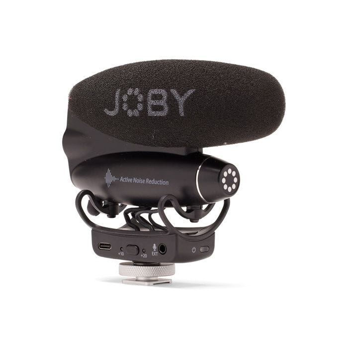 Microphone - Joby - Wavo Pro - Noir - Condensateur - Filaire - 3,5 mm