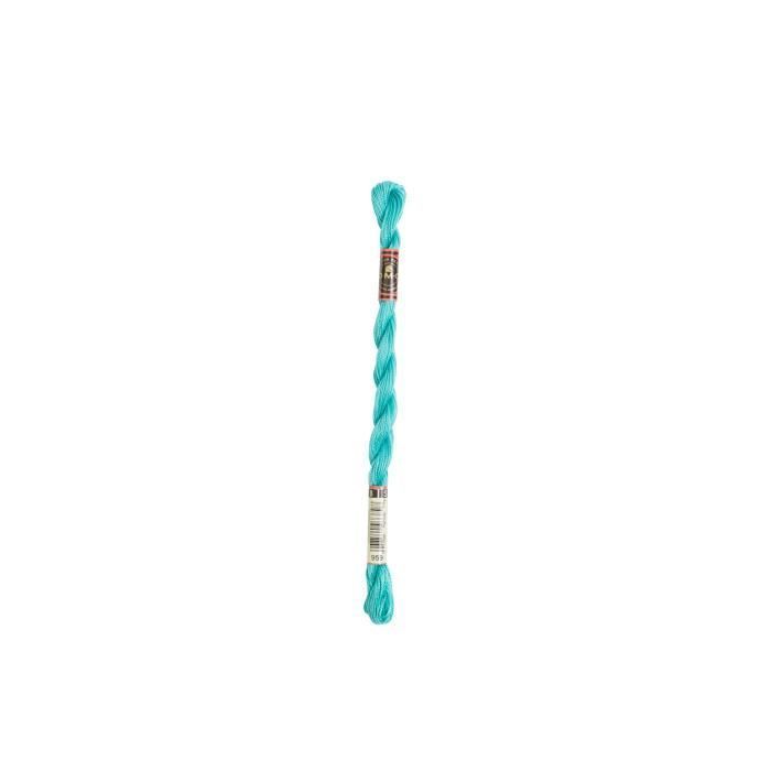 Fil - DMC - Coton Perlé Small N8 - Couleur 959 - 100% coton - 25 mètres