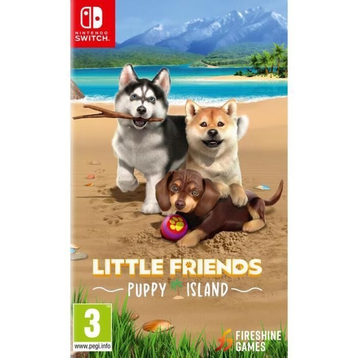 Jeu vidéo - Little Friends - Puppy Island - Simulation - Nintendo Switch - 7+
