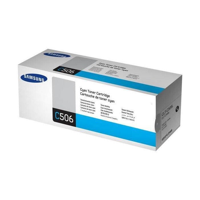 SAMSUNG Toner CLT-C506L/ELS - cyan - haute Capacité 3.500 pages