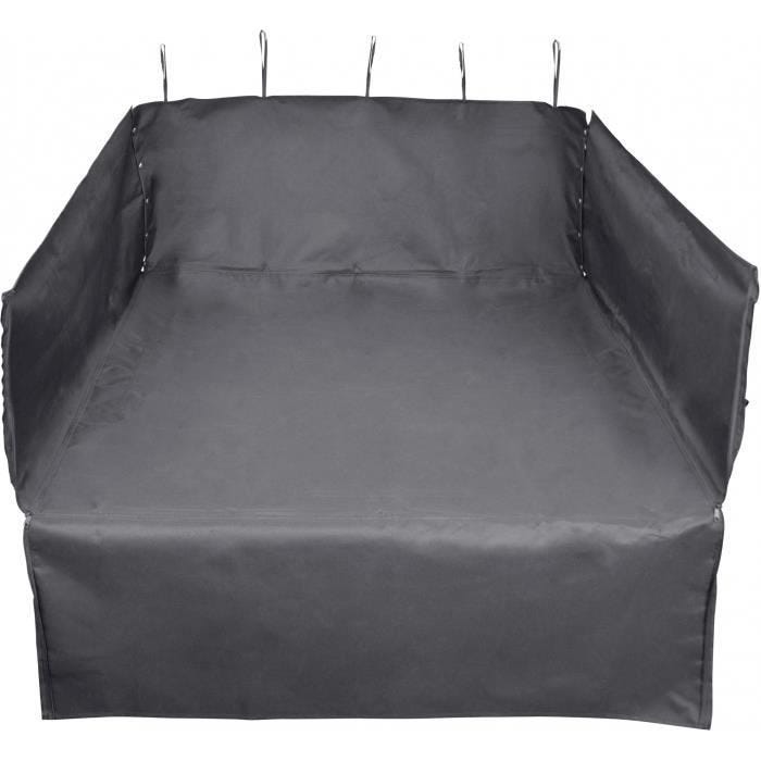 Tapis de coffre - Carpoint - 110 x 100 x 40 cm - Imperméable - Résistant aux ongles - Noir