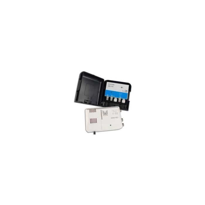 Kit Amplificateur - Alcad - Bo 195 - Réception UHF - Alimentation 24 Vdc - Gain 32