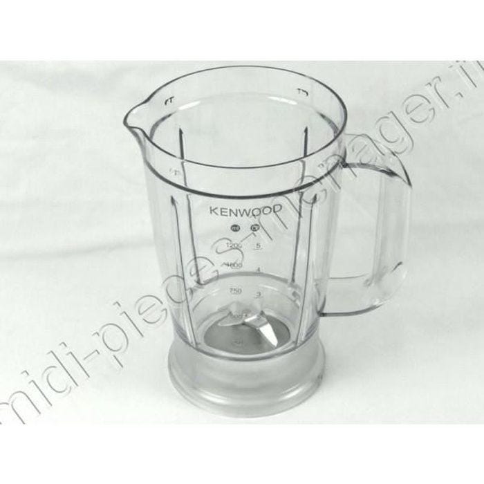 Bol Blender Acrylique pour Robot Kenwood KW714984 - Gris - Mixte