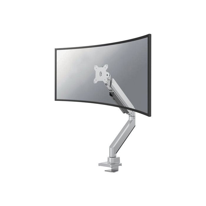 newstar neomounts flat screen deskmount 10-49in clamp/grommet silver noir noir Noir
