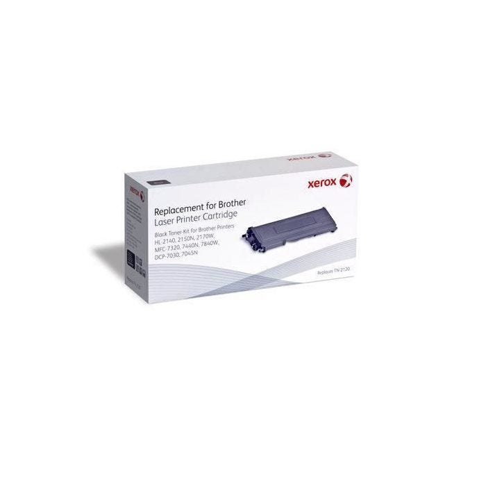 XEROX Cartouche de toner Equivalent Brother TN2120 - Noir - HL-2140/2150N/2170 - Autonomie 2600 impressions