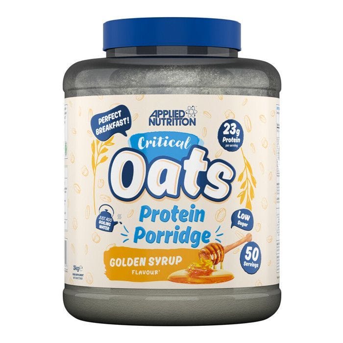 Formule de glucides et de protéines Applied Nutrition - Critical Oats - Golden Syrup 3000g
