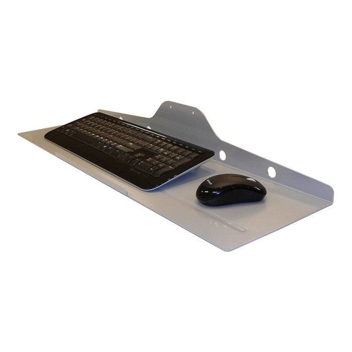 Support universel - NEWSTAR - KEYB-V100 - 750 x 230 mm - Argenté - Pour claviers et souris