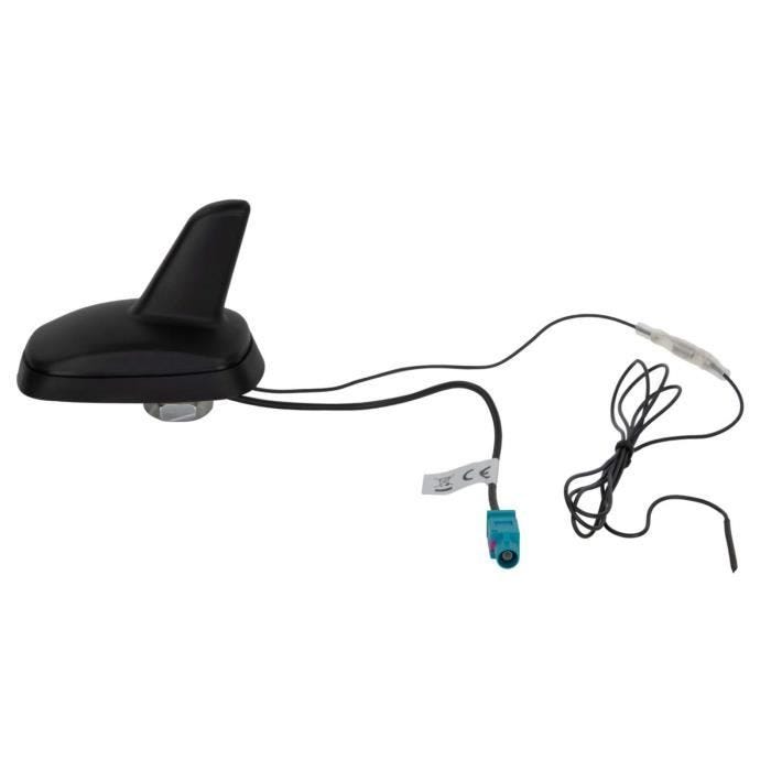 Antenne de toit AM/FM Shark Fakra Z(m) 12V fantôme
