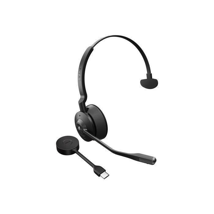 Ecouteurs Jabra Engage 55, convient tout particulièrement aux professionnels qui enchaînent les appels ou les réunions virtuelles. A