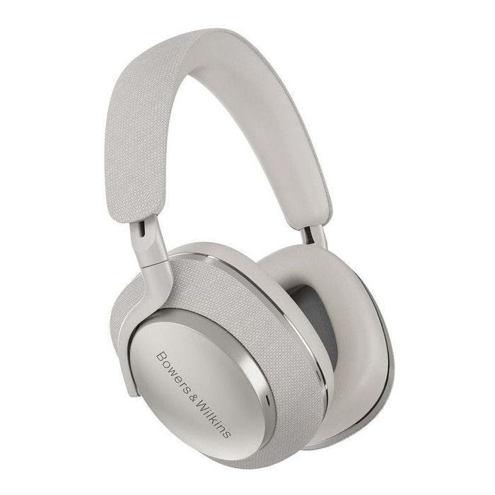 Bowers - Wilkins Casque supra-auriculaire sans fil Bluetooth PX7 S2 à réduction de bruit Gris - 0714346337828