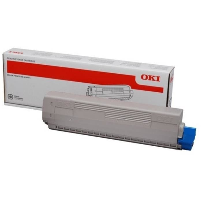 Cartouche toner OKI compatible C831/C841 - Noir - Capacité standard 10.000 pages