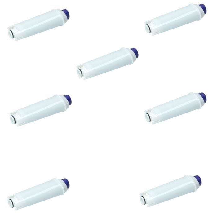 Filtres à eau - DELONGHI - ECAM - Lot de 7 - Compatible BEKO - Blanc