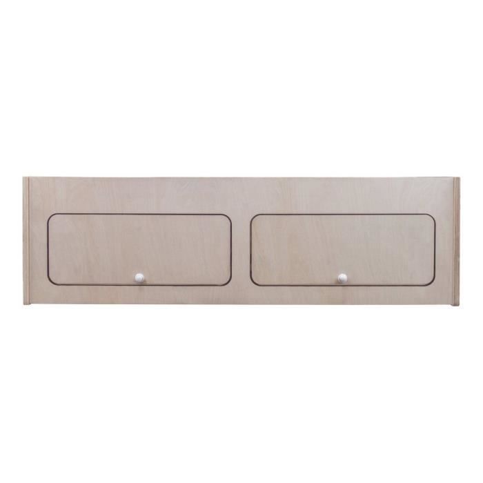 Armoire de Rangement - MDF - 120cm x 35cm x 35cm - 2 Portes - Charnières à Fermeture Douce - Sécurisée