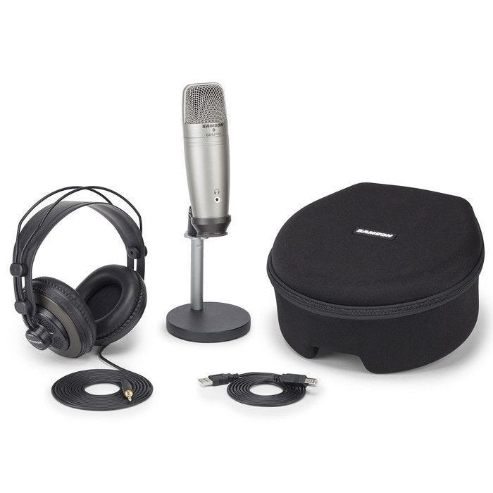 Samson C01U Pro Podcasting Pack - Microphone - USB