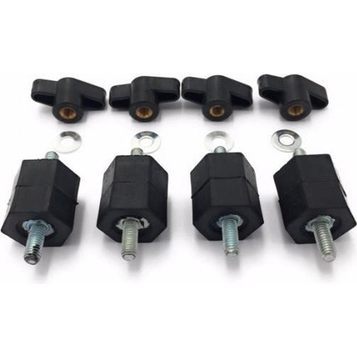 Lot de 4 supports de couverture moteur renforcés CITREON PEUGEOT OE 013711