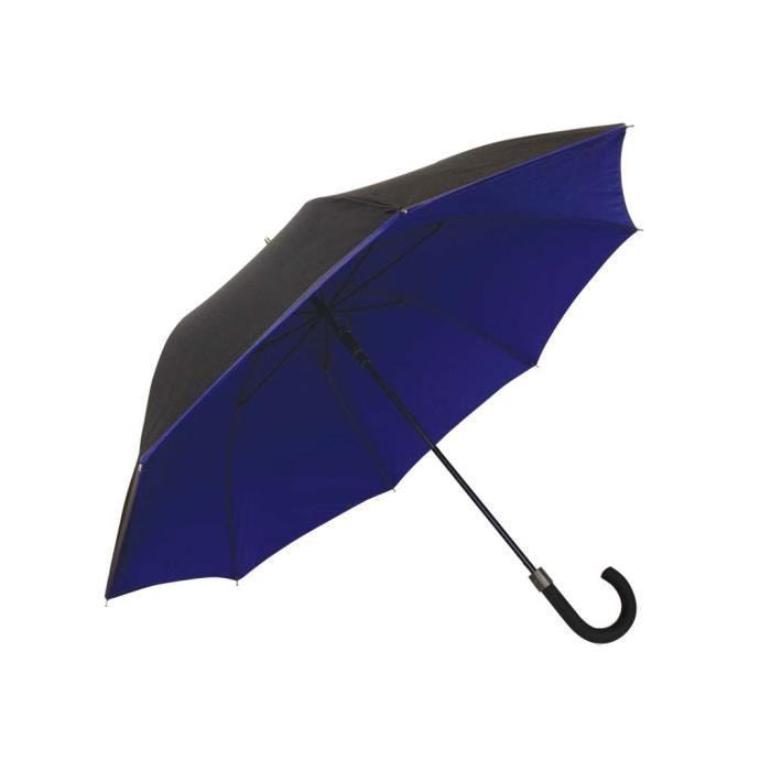 Parapluie - Smati - Bleu foncé - Résistant au vent - Ouverture automatique - 105 cm diamètre