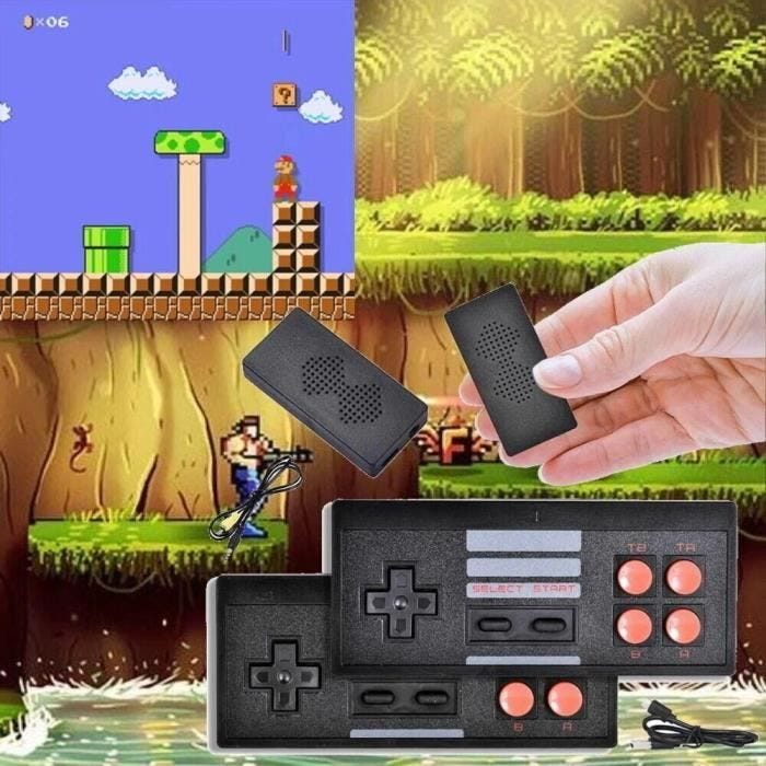 Console de jeux rétro - MAVURA - Mini console de jeu - 620 jeux cultes intégrés - Contrôle sans fil Bluetooth
